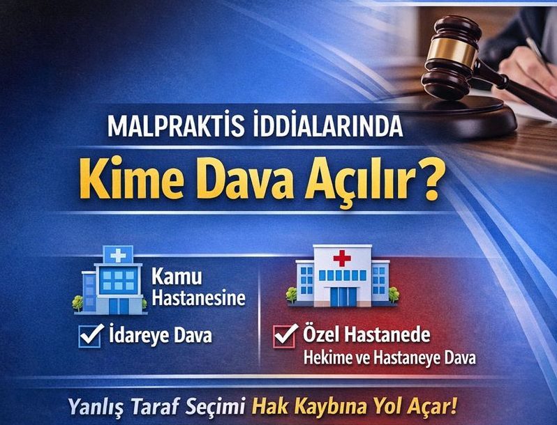 Malpraktis İddialarında  Kime Dava Açılır?